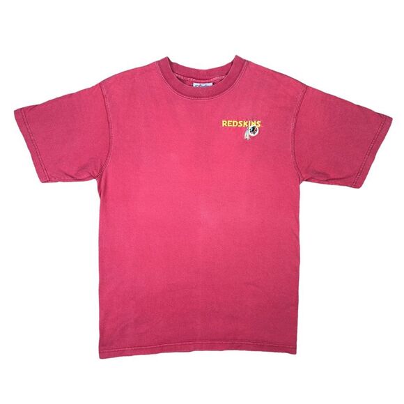 Vintage 90’s Majestic Washington Redskins Embroidered Crew Neck Tee - Sz Large - Picture 1 of 5